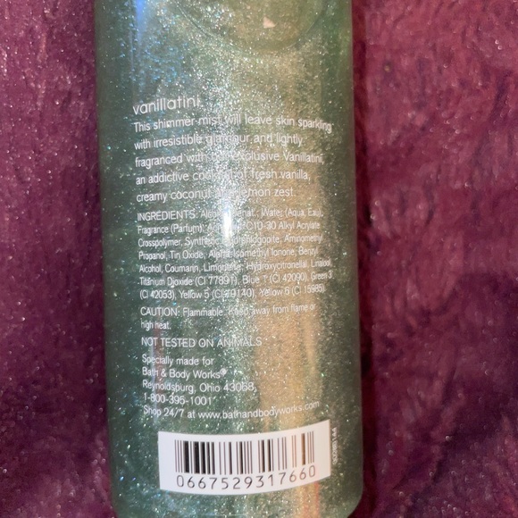 Bath & Body Works Other New Bathbody Works Vanilla Tini Shimmer